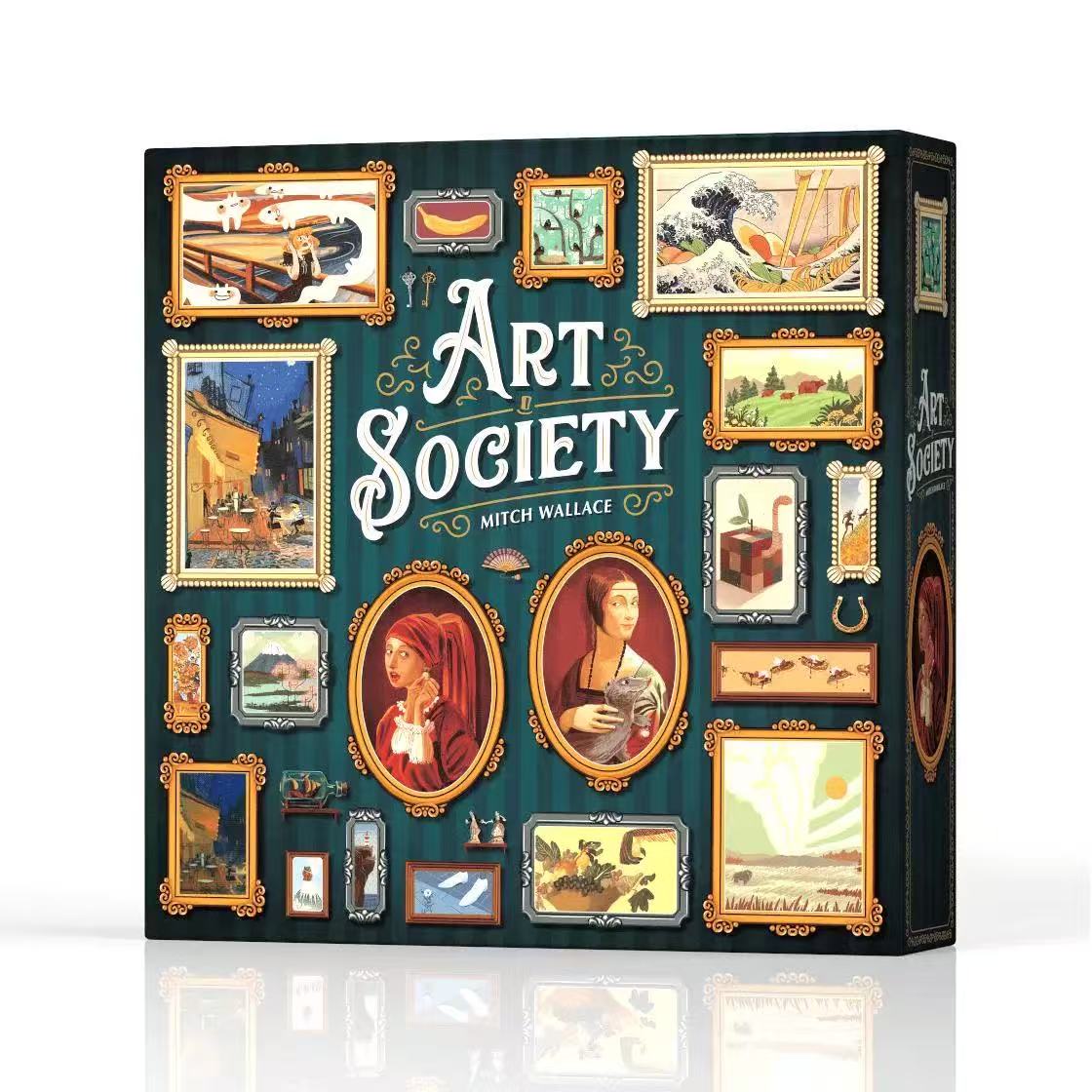 Board Game Research - Art Society Board Game | 2-4