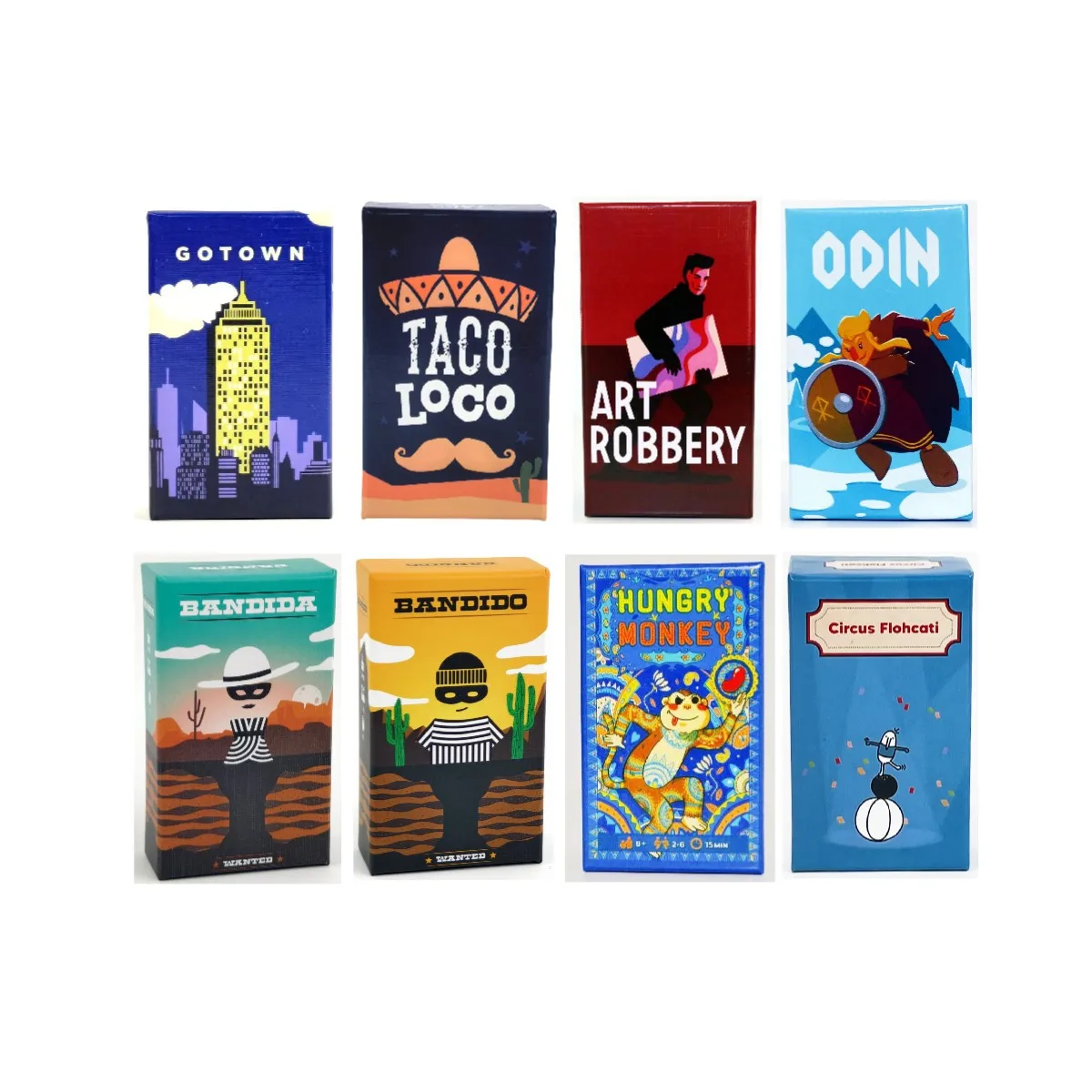 Board Game Research - Hot Games - Taco Loco Card