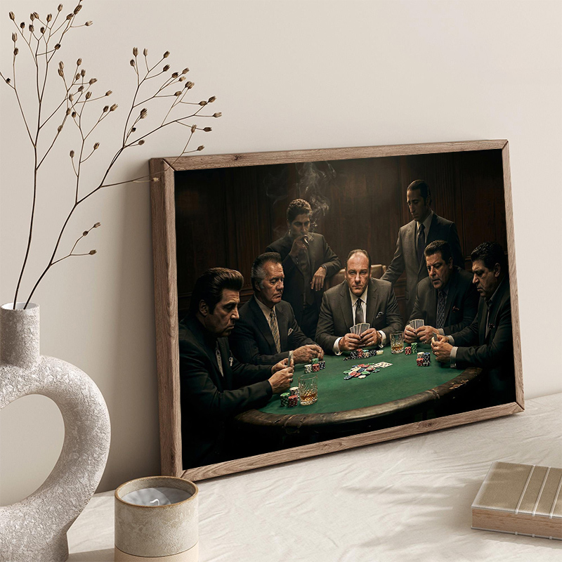 The Sopranos Wall Art, Famous  - Board Game Hotel ulasan dan harga