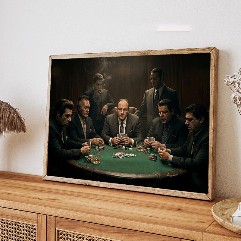 The Sopranos Wall Art, Famous  - Board Game Hotel ulasan dan harga