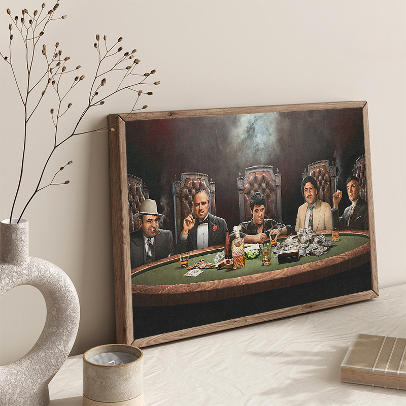 The Sopranos Wall Art, Famous  - Board Game Hotel ulasan dan harga