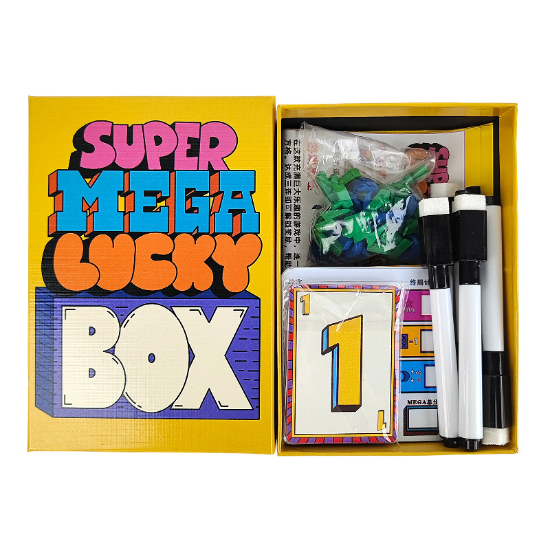 Super Mega Lucky Box Board Gam - Board Game Family ulasan dan harga