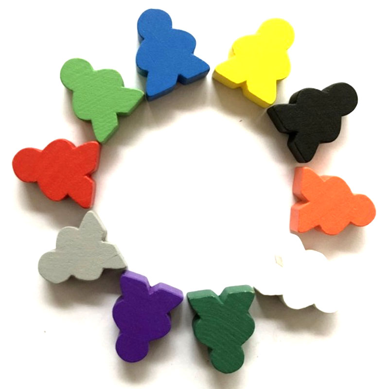 10Pieces Big Size 20*23*10mm W - Board Game Multiplayer ulasan dan harga