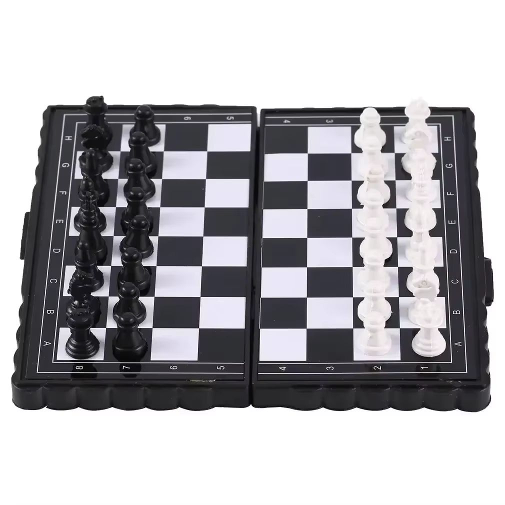 1Pc Mini Magnetic  Chess Set   - Board Game For Kids ulasan dan harga