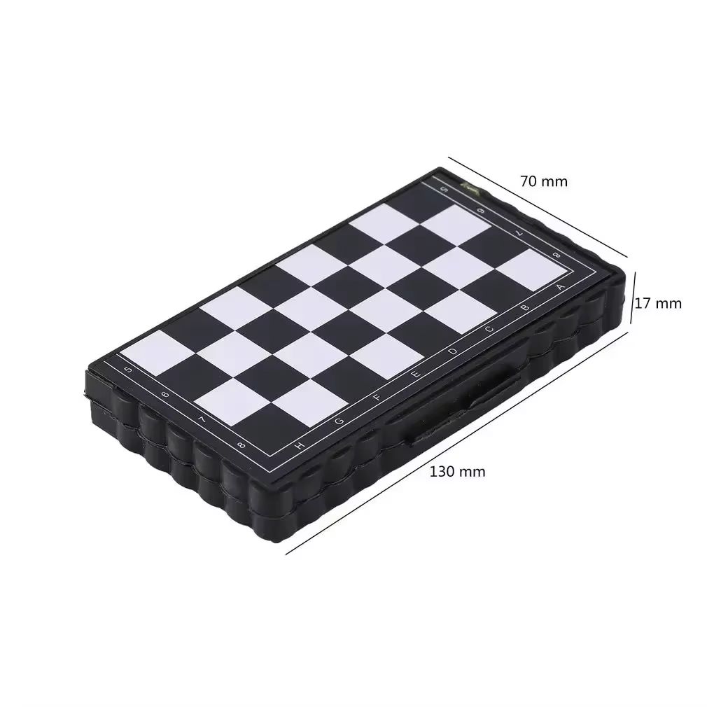 1Pc Mini Magnetic  Chess Set   - Board Game For Kids ulasan dan harga
