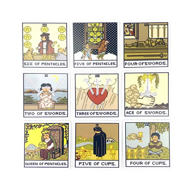 8 Bit Fantasy Tarot Deck Card  - Board Game Of Life ulasan dan harga