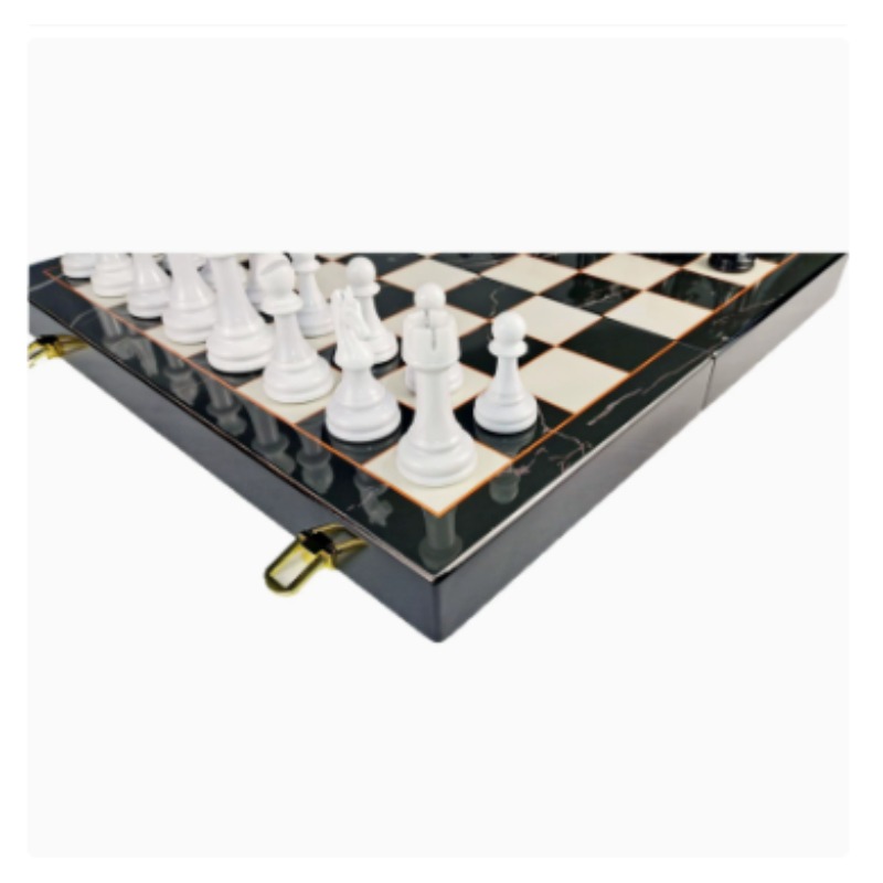 High-End Solid Wood Marble Pat - Board Game Family ulasan dan harga