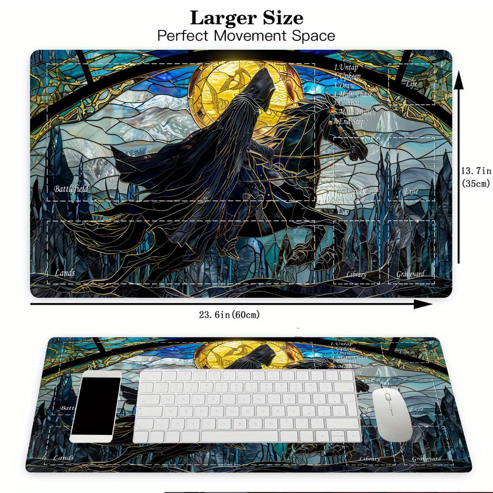 Magic Playmat card gaming mat  - Board Game Research ulasan dan harga