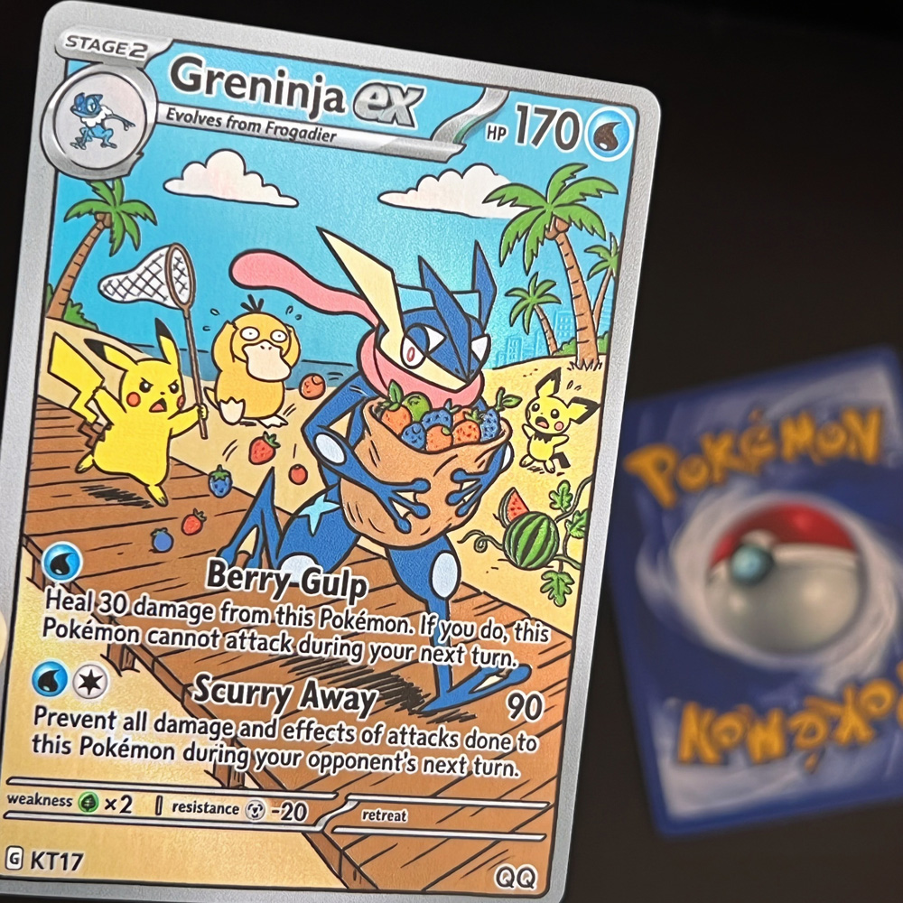Pokemon Cards Gyarados Greninj - Board Game Pokemon ulasan dan harga