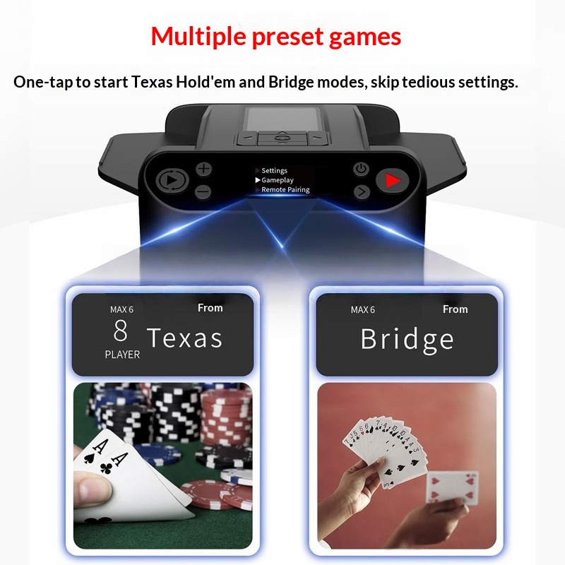 Automatic Card Shuffler Machin - Board Game Hotel ulasan dan harga