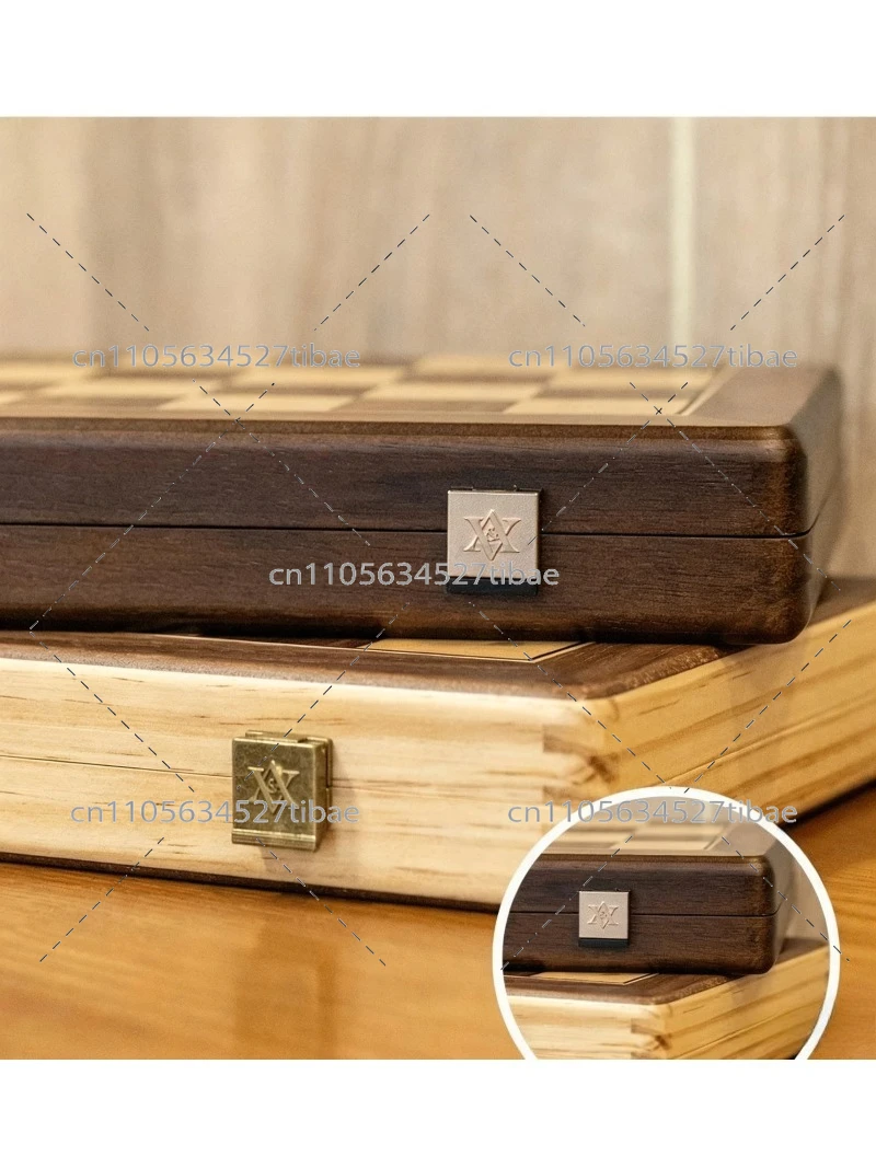 Magnetic Chess Set Solid Wood  - Board Game Hotel ulasan dan harga