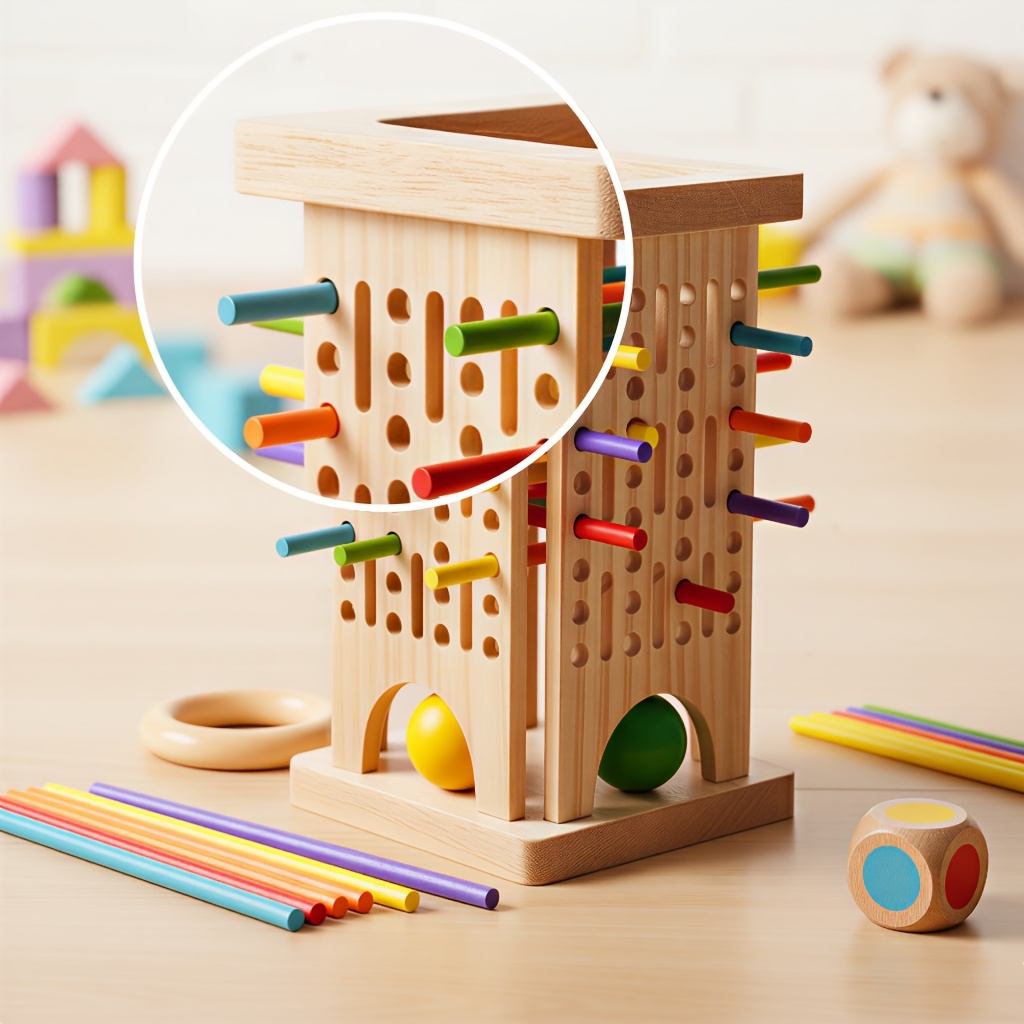 Montessori Wooden Board Game C - Board Game Family ulasan dan harga