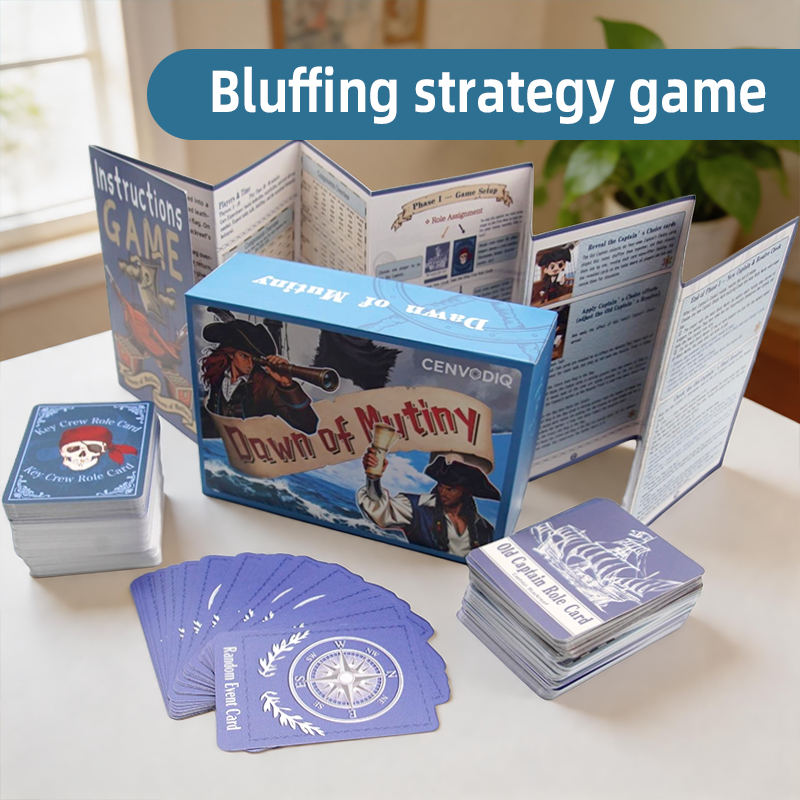 Dawn of Mutiny Pirate Deductio - Board Game Research ulasan dan harga