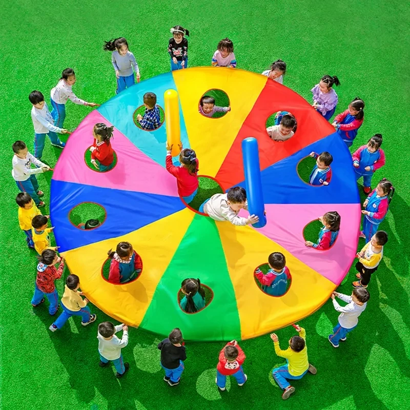 Rainbow Parachute Knock Gopher - Board Game Multiplayer ulasan dan harga