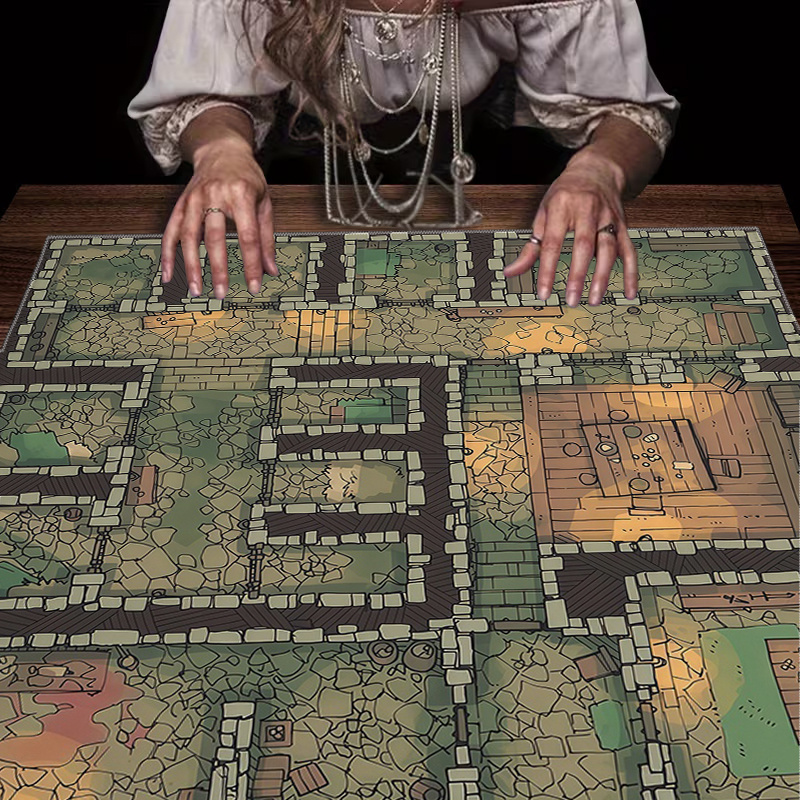 1pc Dungeon Maze Game Tableclo - Board Game Hotel ulasan dan harga