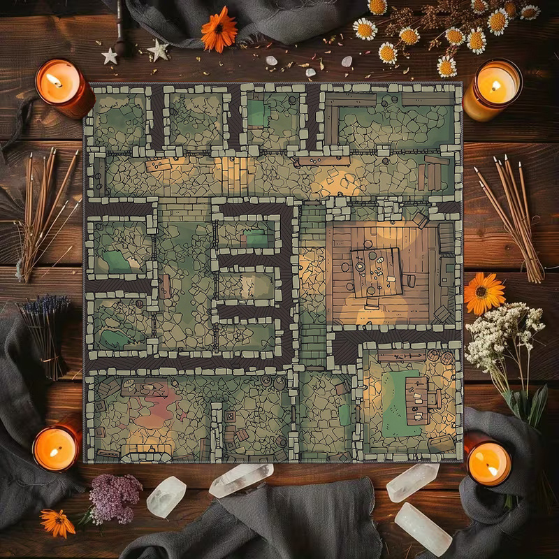 1pc Dungeon Maze Game Tableclo - Board Game Hotel ulasan dan harga