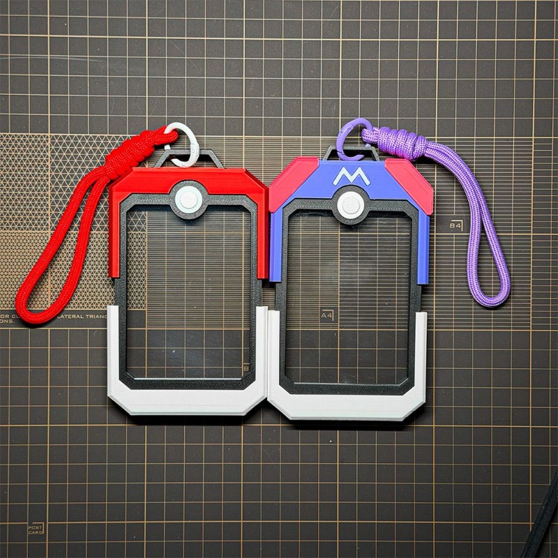 Poke Ball Vertical Card Holder - Board Game Pokemon ulasan dan harga