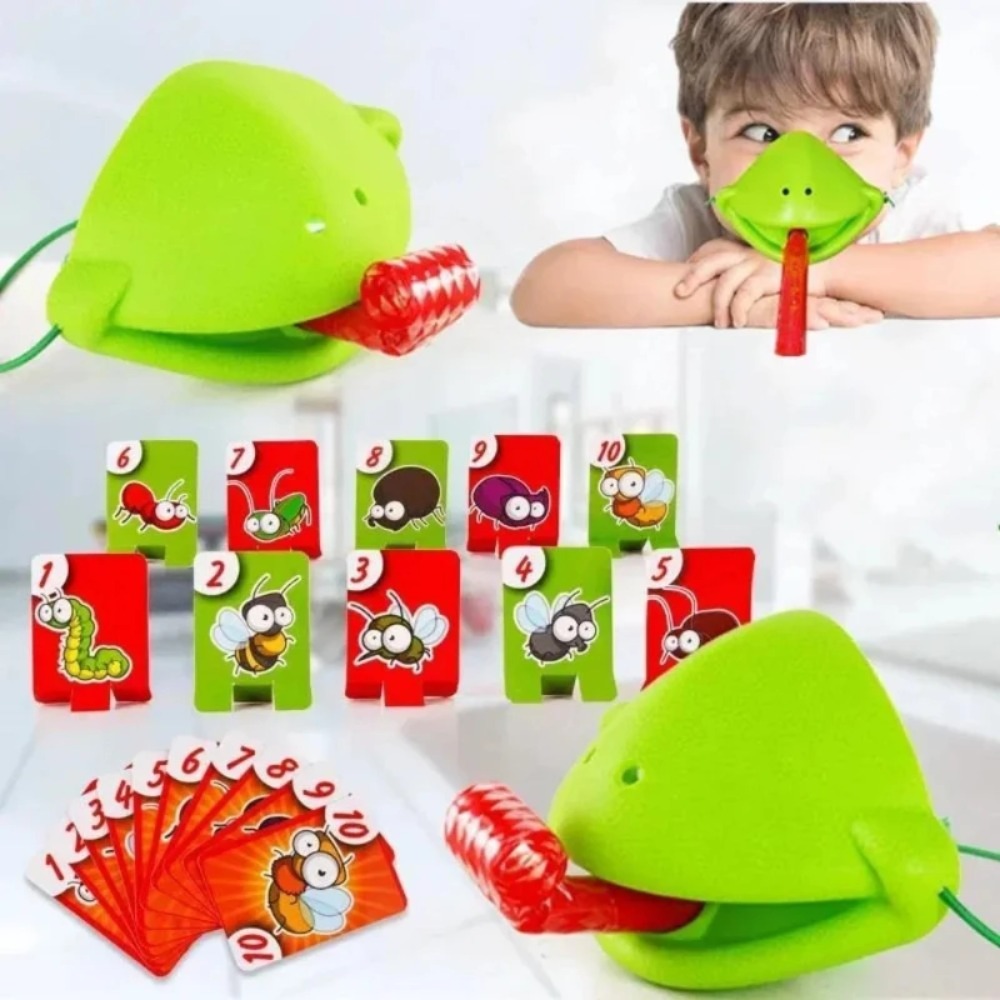 Frog Lizard Mask Wagging Tongu - Board Game Family ulasan dan harga