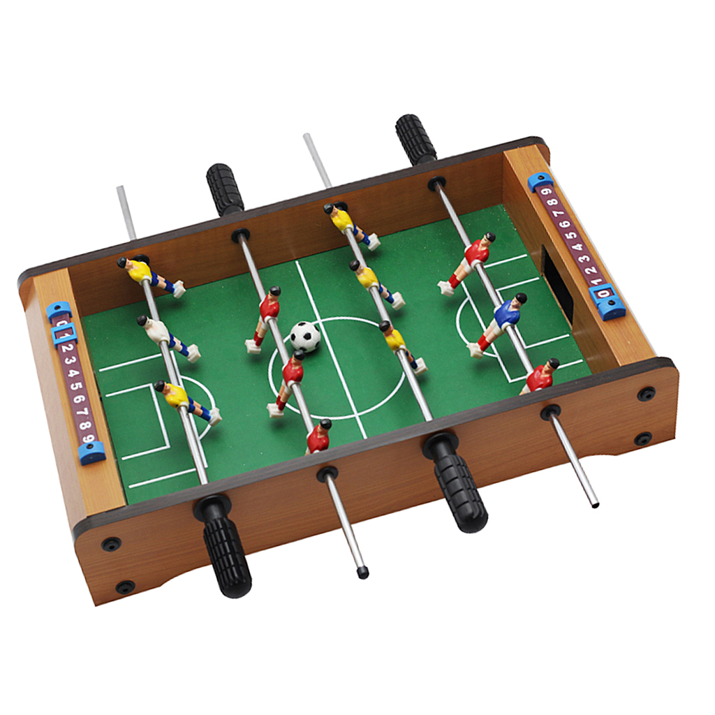 Wooden Table Top Football Game - Board Game Yahtzee ulasan dan harga