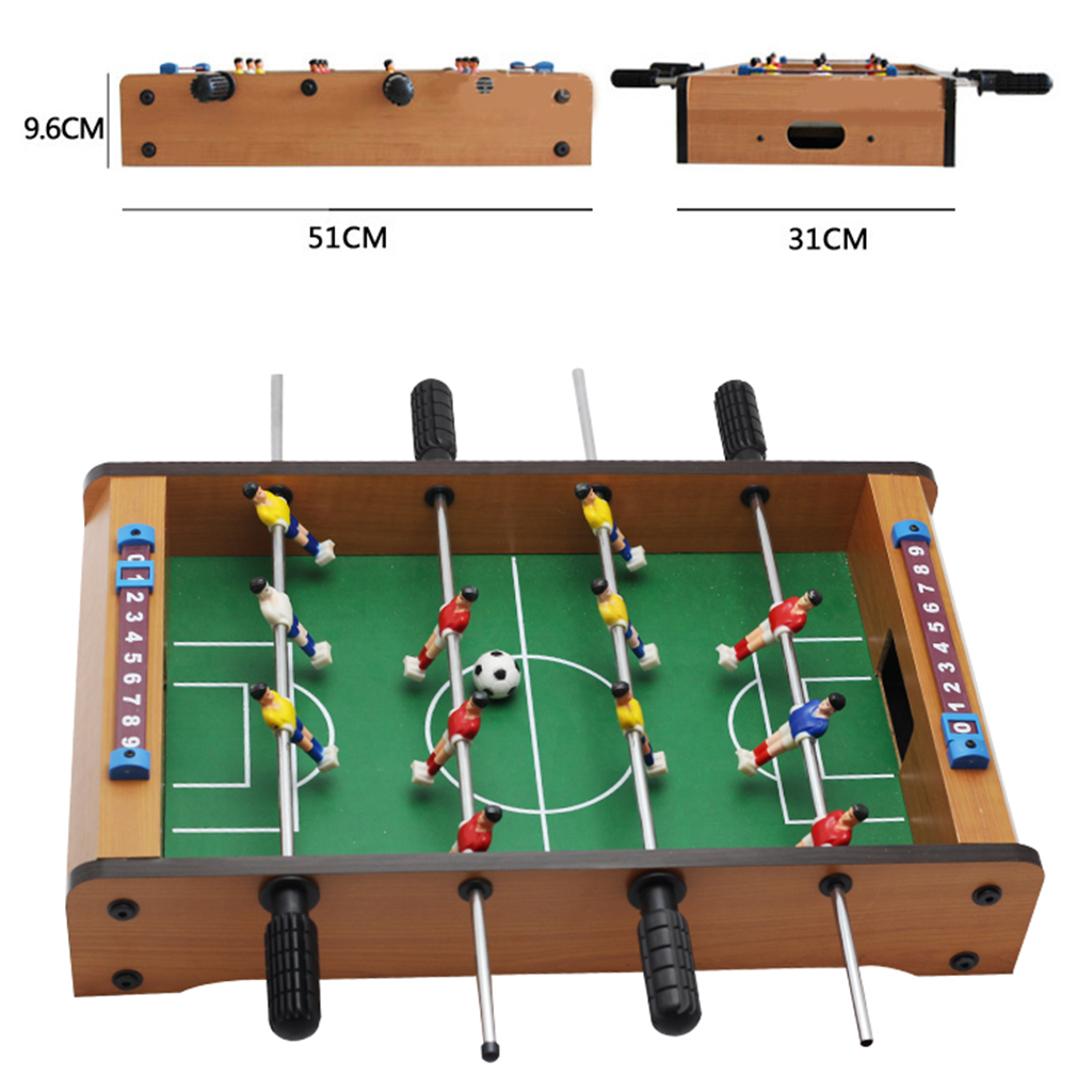 Wooden Table Top Football Game - Board Game Yahtzee ulasan dan harga