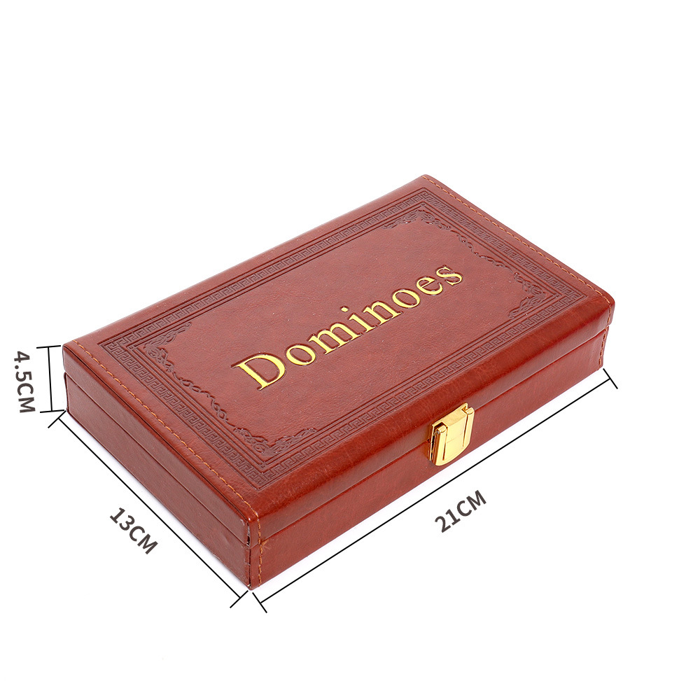 28Pcs Resin Domino Set Classic - Board Game Family ulasan dan harga