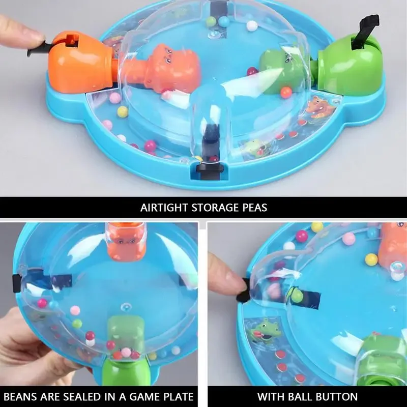 New Hippo Frog Bean Eating Tab - Board Game Multiplayer ulasan dan harga