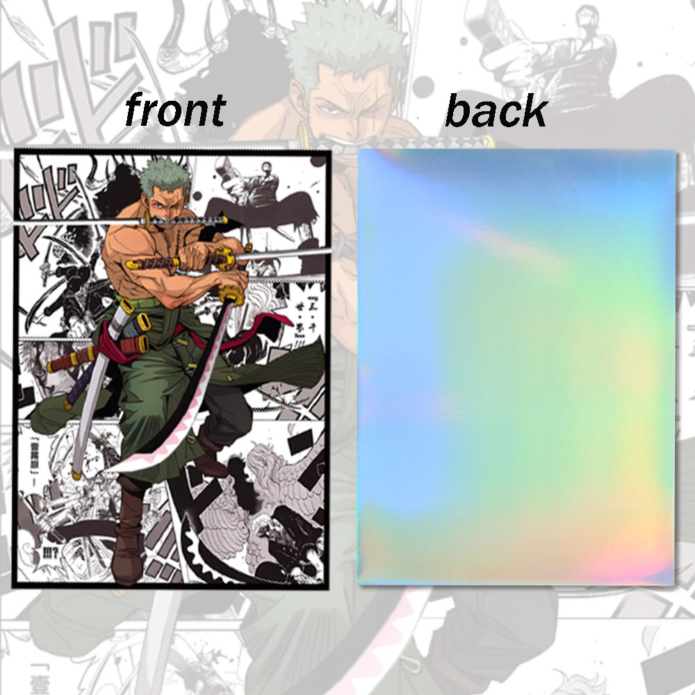 60PCS 66x91mm One Piece Anime  - Board Game Research ulasan dan harga