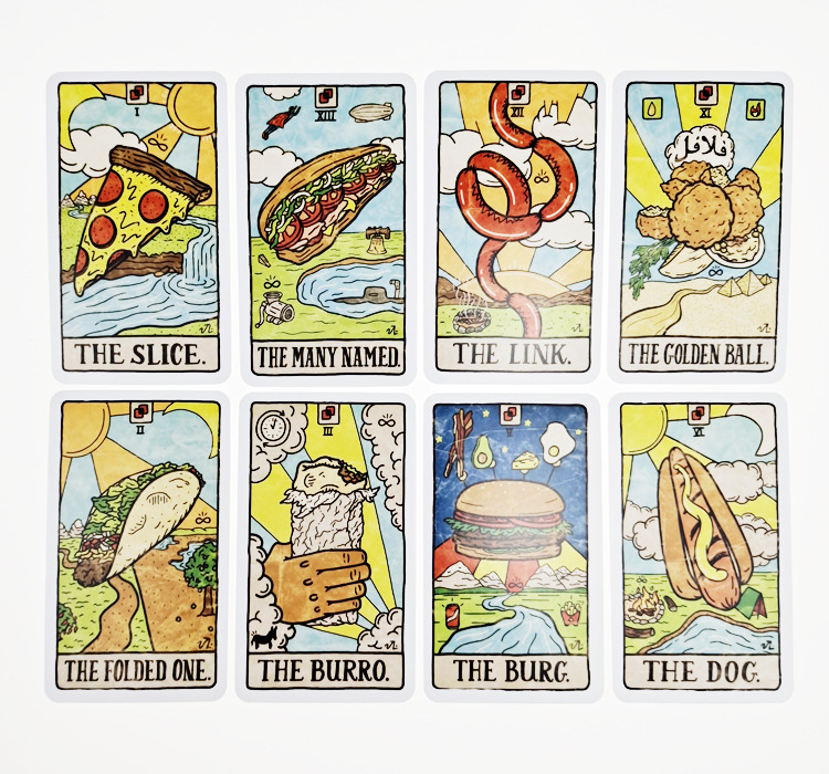 New 78 Illustrated Food&Drink  - Board Game Research ulasan dan harga
