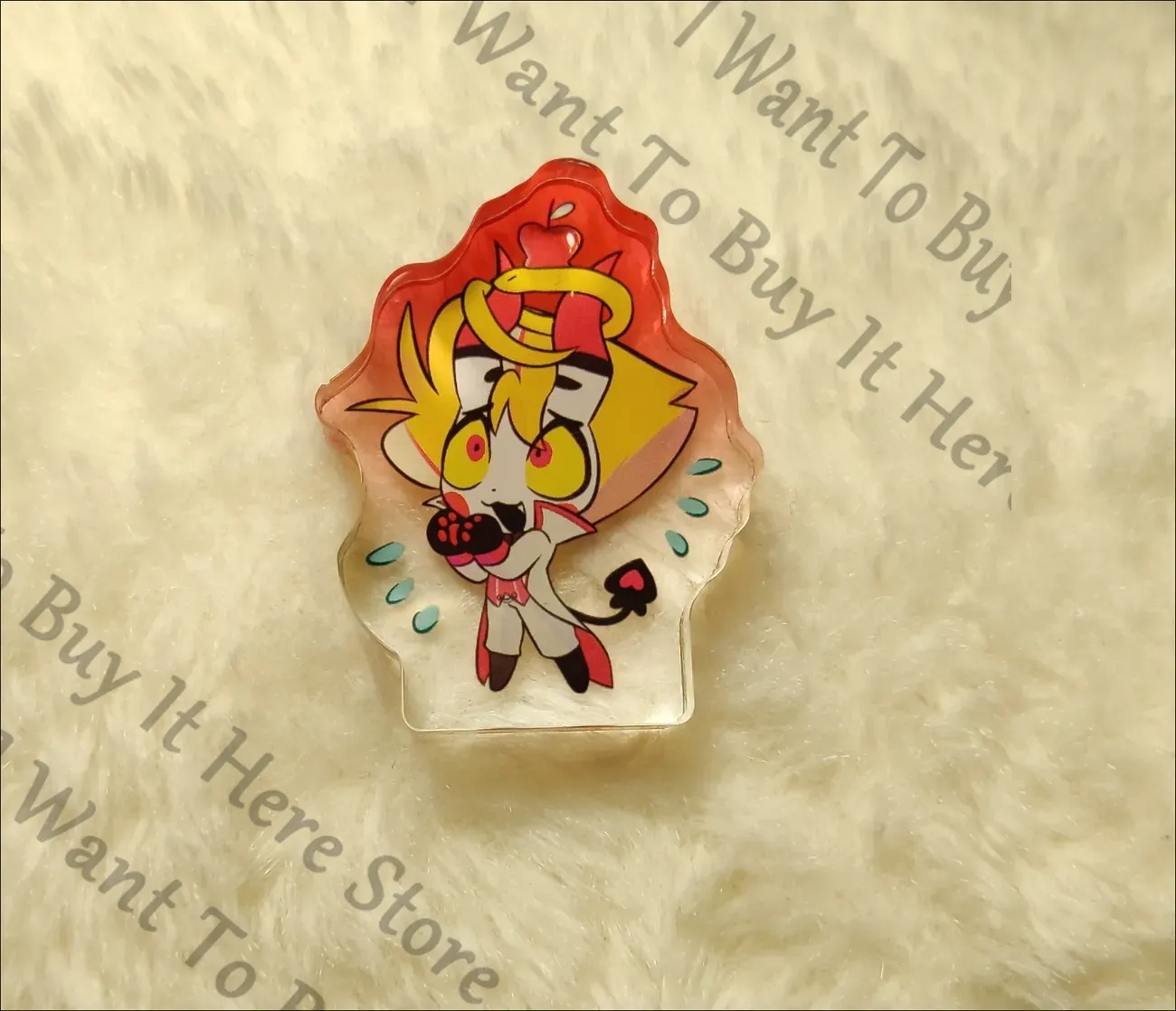5cm Anime Hazbin Hotel Lucifer - Board Game Hotel ulasan dan harga