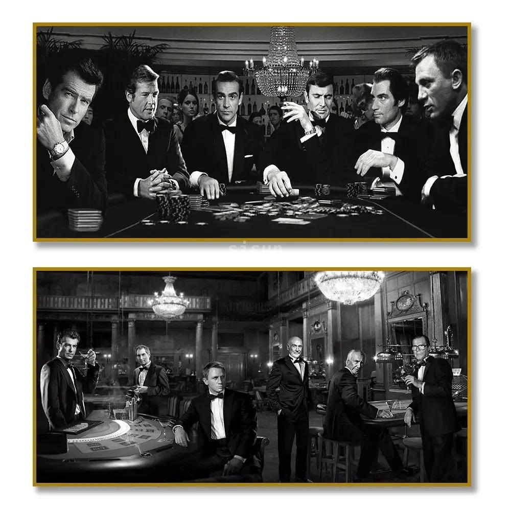 Spy Film Classic Poker Canvas  - Board Game Hotel ulasan dan harga