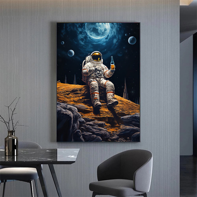 Modern Astronaut Posters Astro - Board Game Hotel ulasan dan harga