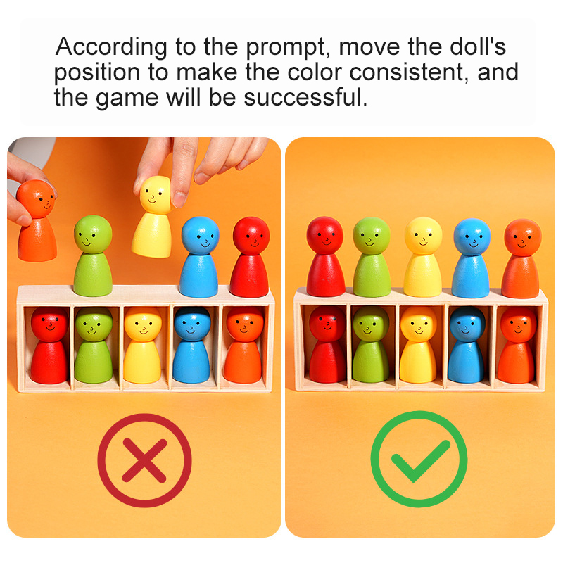 Guessing Colors Doll Color Mat - Board Game Multiplayer ulasan dan harga