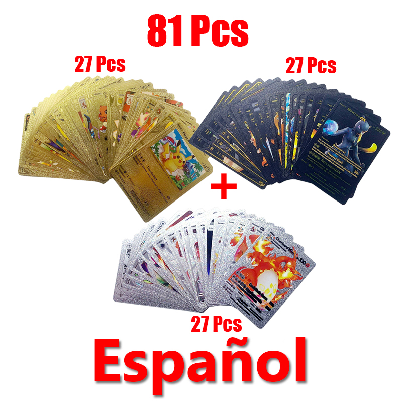81-15Pcs Pokemon Cards Gold Si - Board Game Pokemon ulasan dan harga