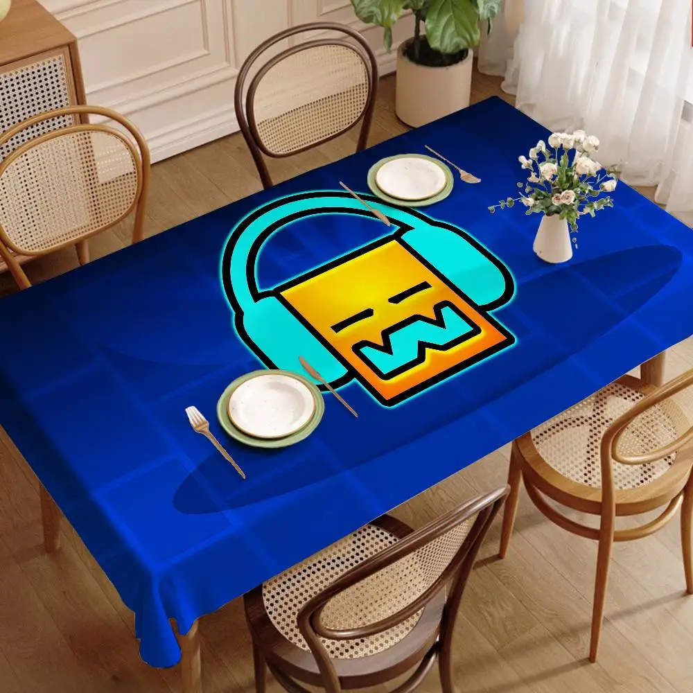 Geometry Dash Video Game Table - Board Game Hotel ulasan dan harga