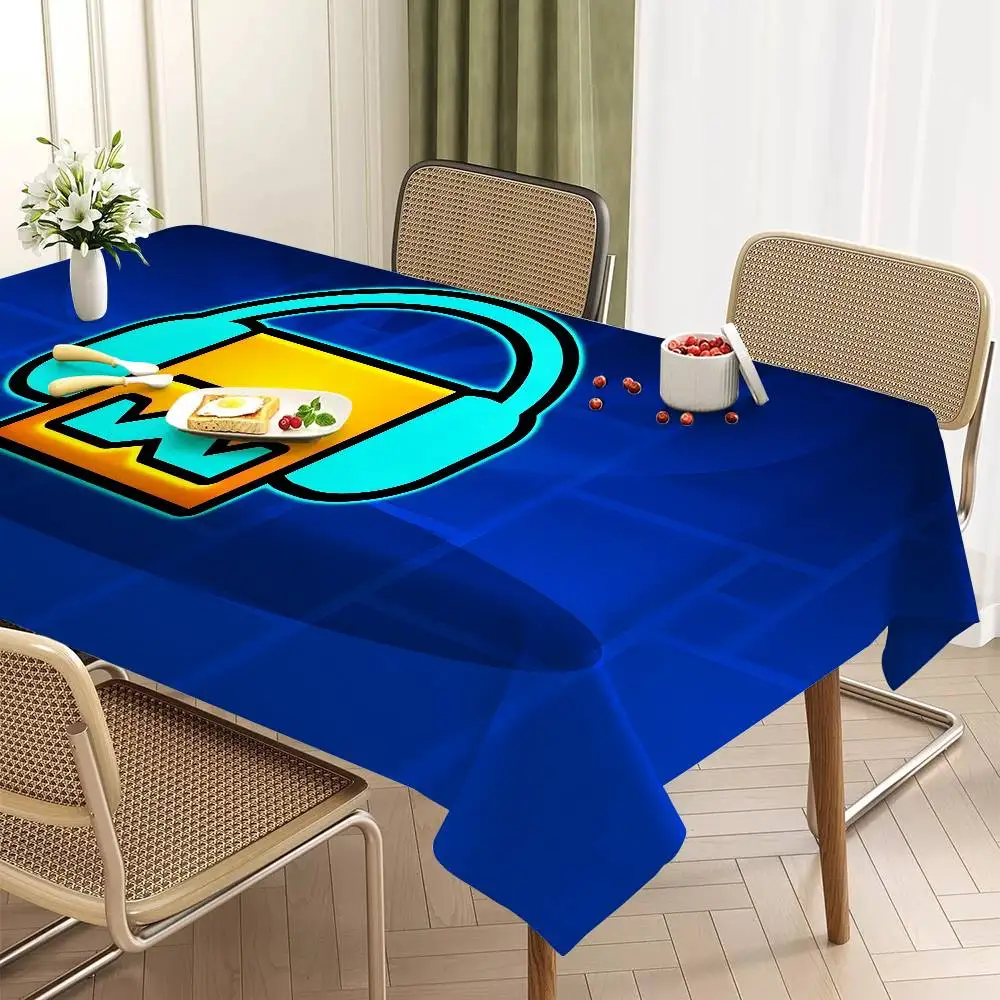 Geometry Dash Video Game Table - Board Game Hotel ulasan dan harga
